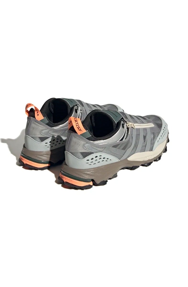 Tênis Adidas Hyperturf Adventure Shield Prata/Laranja - NewSkull