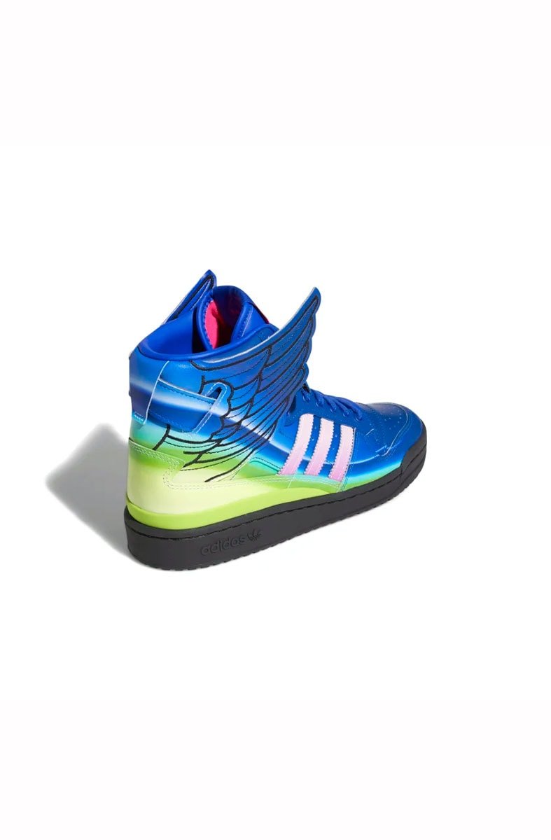 Tênis Adidas JEREMY SCOTT MOTORSPORT WINGS 4.0 Azul/Verde - NewSkull