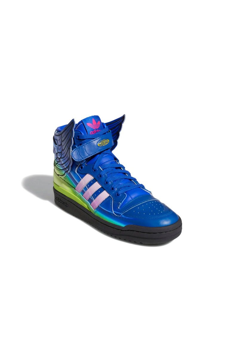 Tênis Adidas JEREMY SCOTT MOTORSPORT WINGS 4.0 Azul/Verde - NewSkull