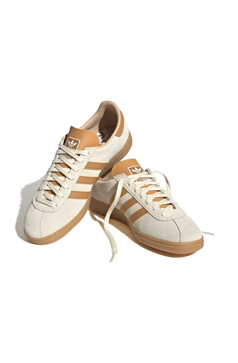Tênis Adidas München Cinza/Marrom Claro - NewSkull