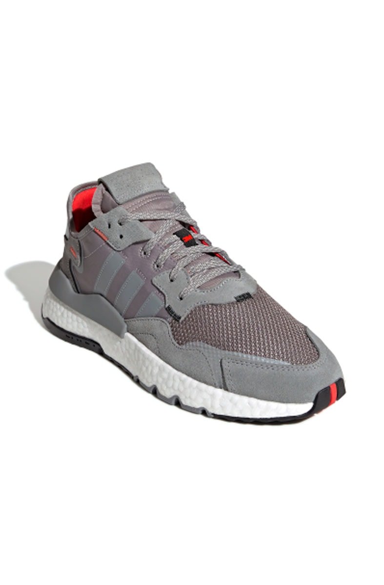 Tênis Adidas Nite Jogger 3M Cinza/Branco - NewSkull