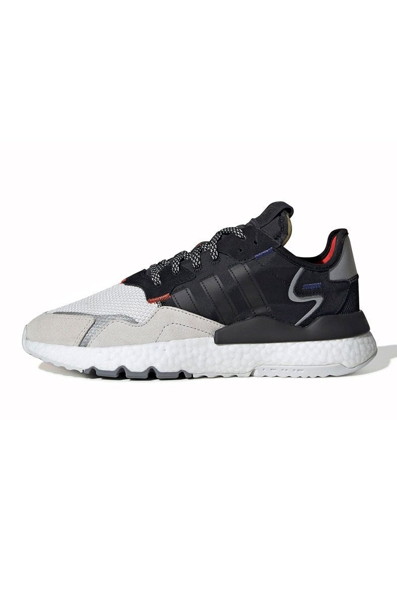 Tênis Adidas Nite Jogger 3M Refletivo Preto/Cinza - NewSkull