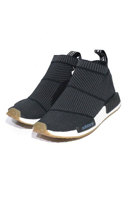 Tênis Adidas NMD_CS1 Primeknit Core Black/Core Black/Gum - NewSkull