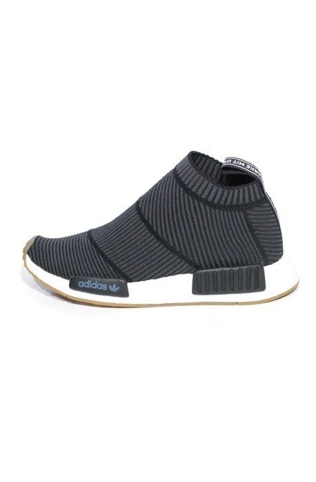 Tênis Adidas NMD_CS1 Primeknit Core Black/Core Black/Gum - NewSkull