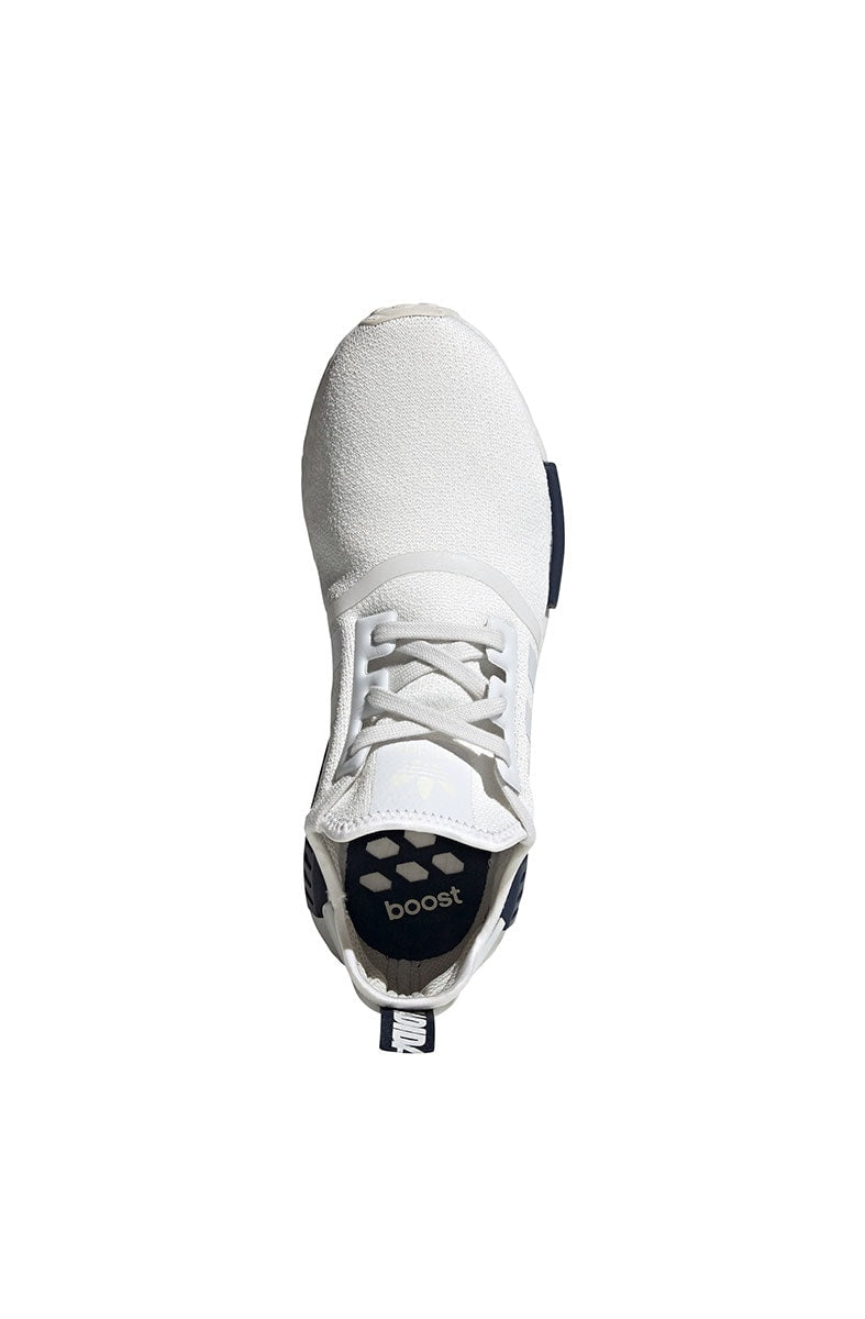 Tênis Adidas NMD R1 Branco/Azul - NewSkull