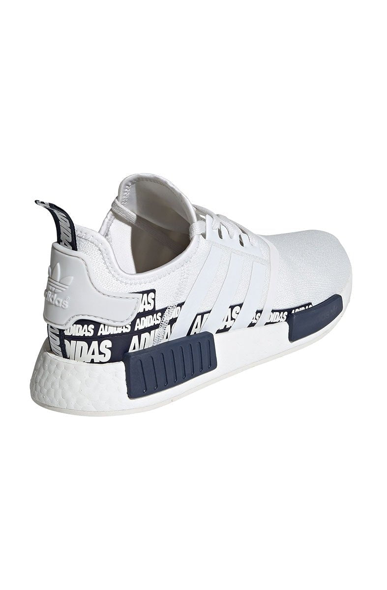 Tênis Adidas NMD R1 Branco/Azul - NewSkull