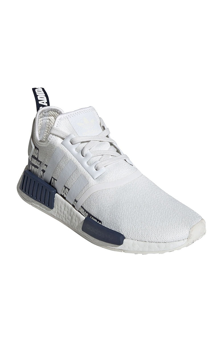 Tênis Adidas NMD R1 Branco/Azul - NewSkull