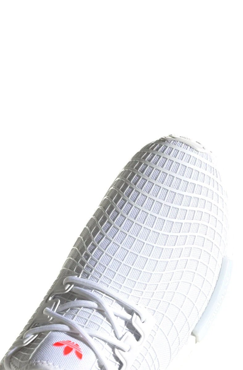 Tênis Adidas NMD _R1 Branco/Laranja - NewSkull