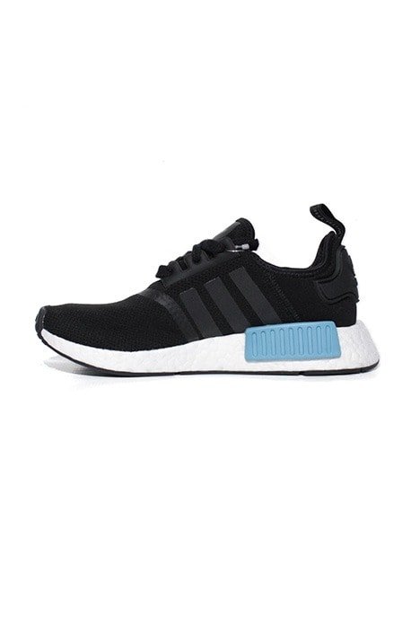Tênis Adidas NMD_R1 CORE BLACK/CORE BLACK/ICEY BLUE F17 - NewSkull