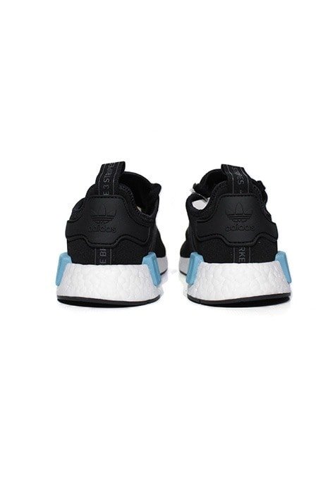 Tênis Adidas NMD_R1 CORE BLACK/CORE BLACK/ICEY BLUE F17 - NewSkull