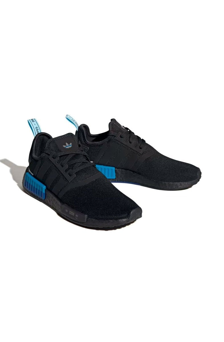 Tênis Adidas NMD R1 Preto/Azul - NewSkull