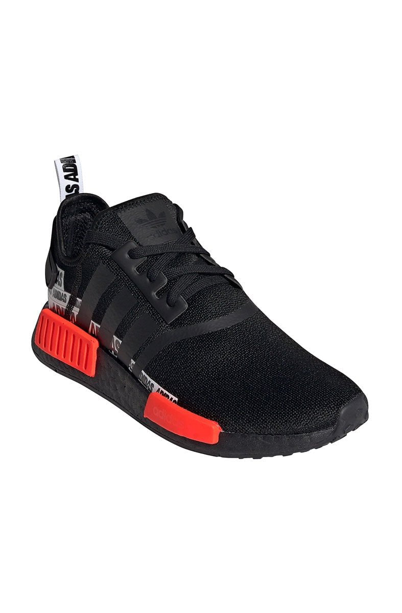 Tênis Adidas NMD R1 Preto/Vermelho - NewSkull