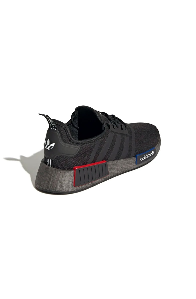 Tênis Adidas NMD _R1 Preto/Vermelho/Azul - NewSkull