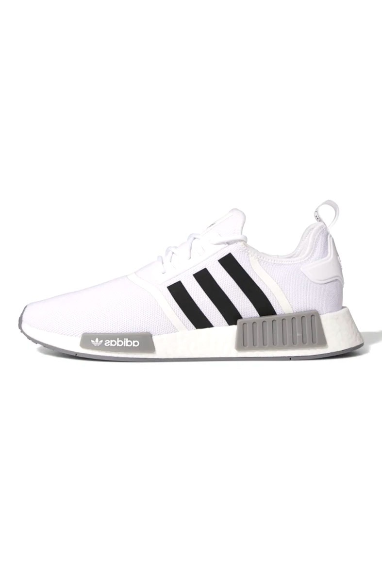 Tênis Adidas NMD R1 Primeblue Branco/Preto/Cinza - NewSkull