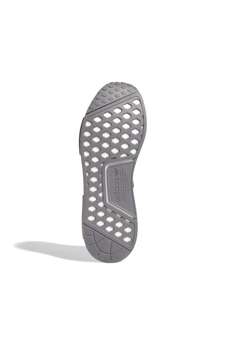 Tênis Adidas NMD R1 Primeblue Branco/Preto/Cinza - NewSkull