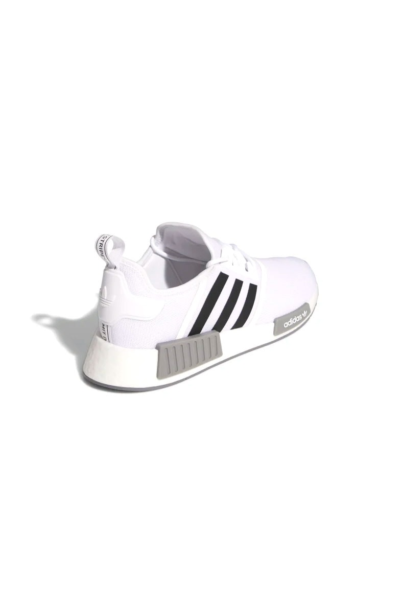 Tênis Adidas NMD R1 Primeblue Branco/Preto/Cinza - NewSkull
