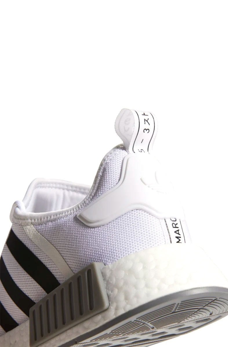 Tênis Adidas NMD R1 Primeblue Branco/Preto/Cinza - NewSkull