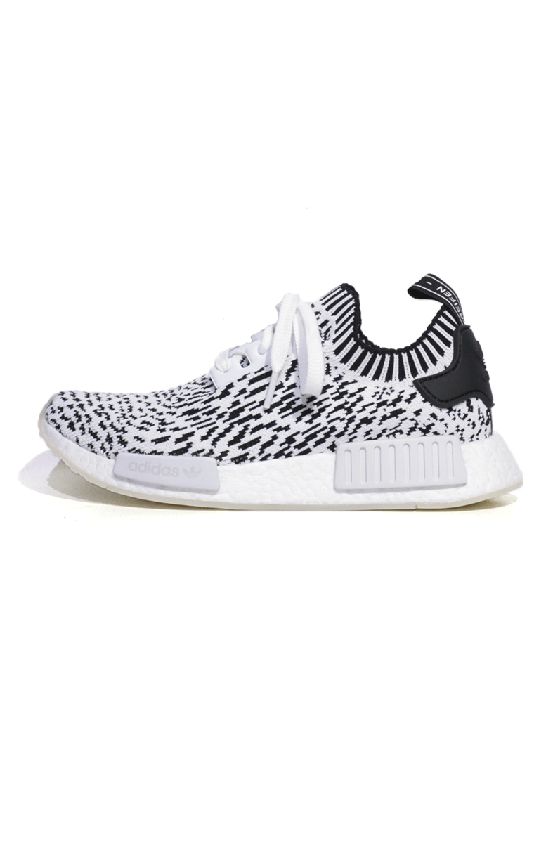Tênis Adidas NMD_R1 Primeknit Zebra Branco - NewSkull