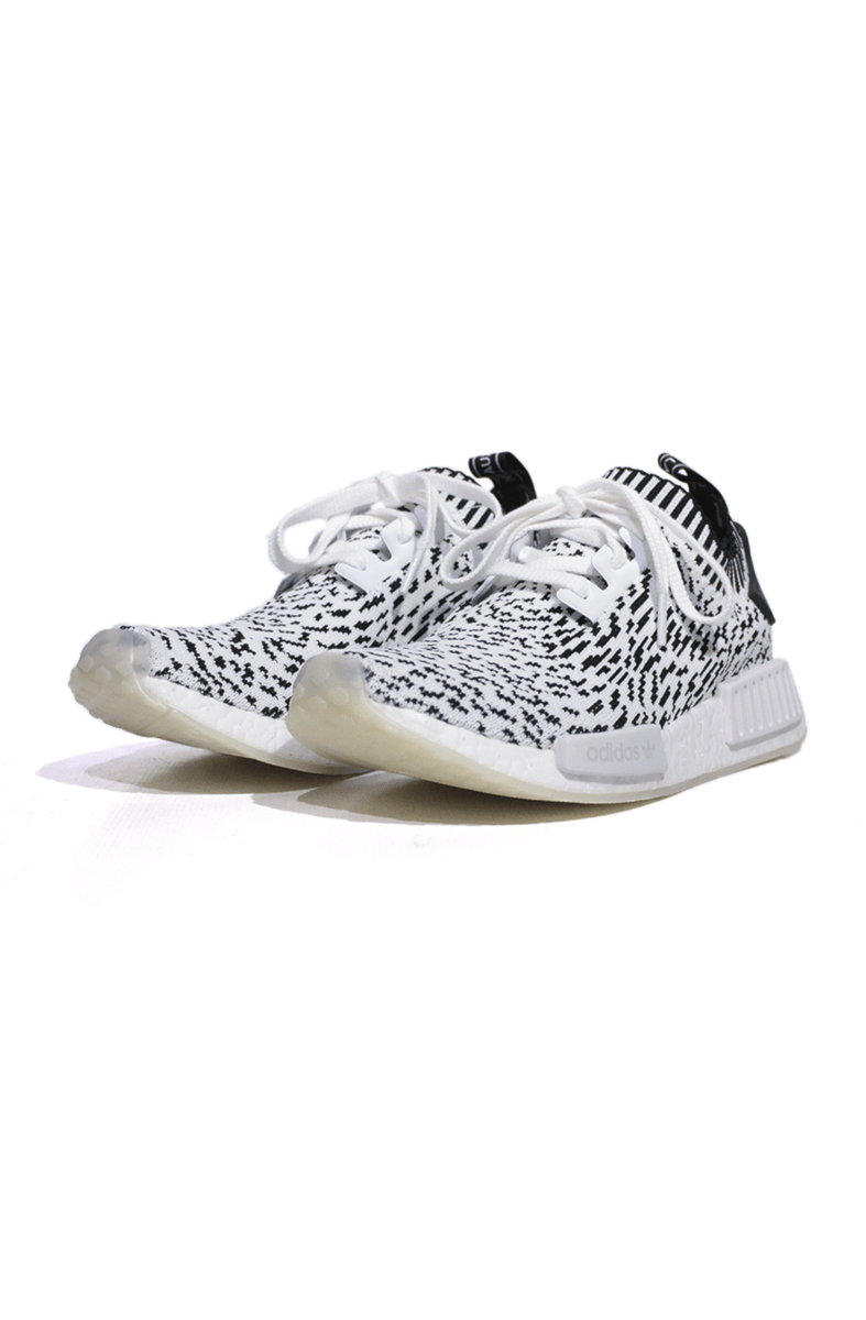 Tênis Adidas NMD_R1 Primeknit Zebra Branco - NewSkull