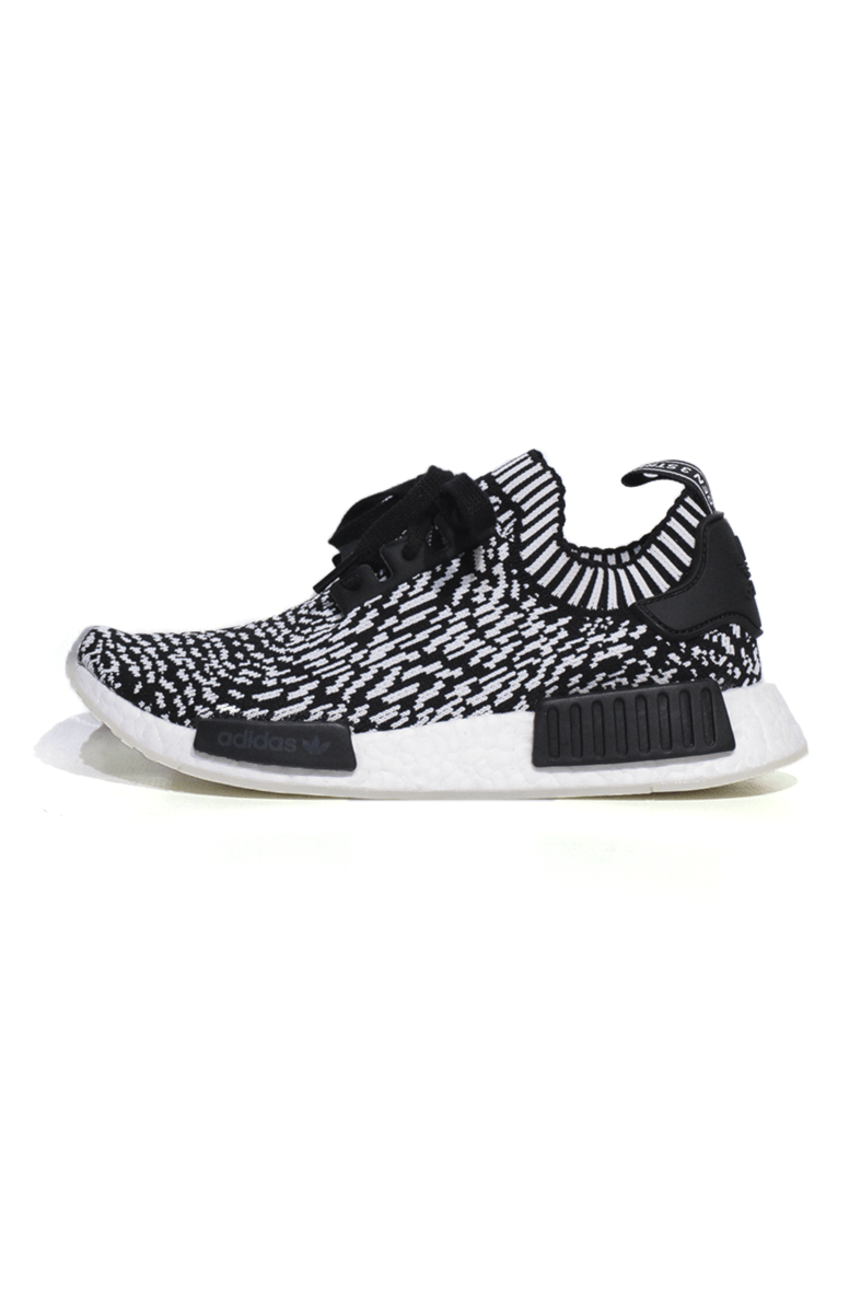 Tênis Adidas NMD_R1 Primeknit Zebra Preto - NewSkull