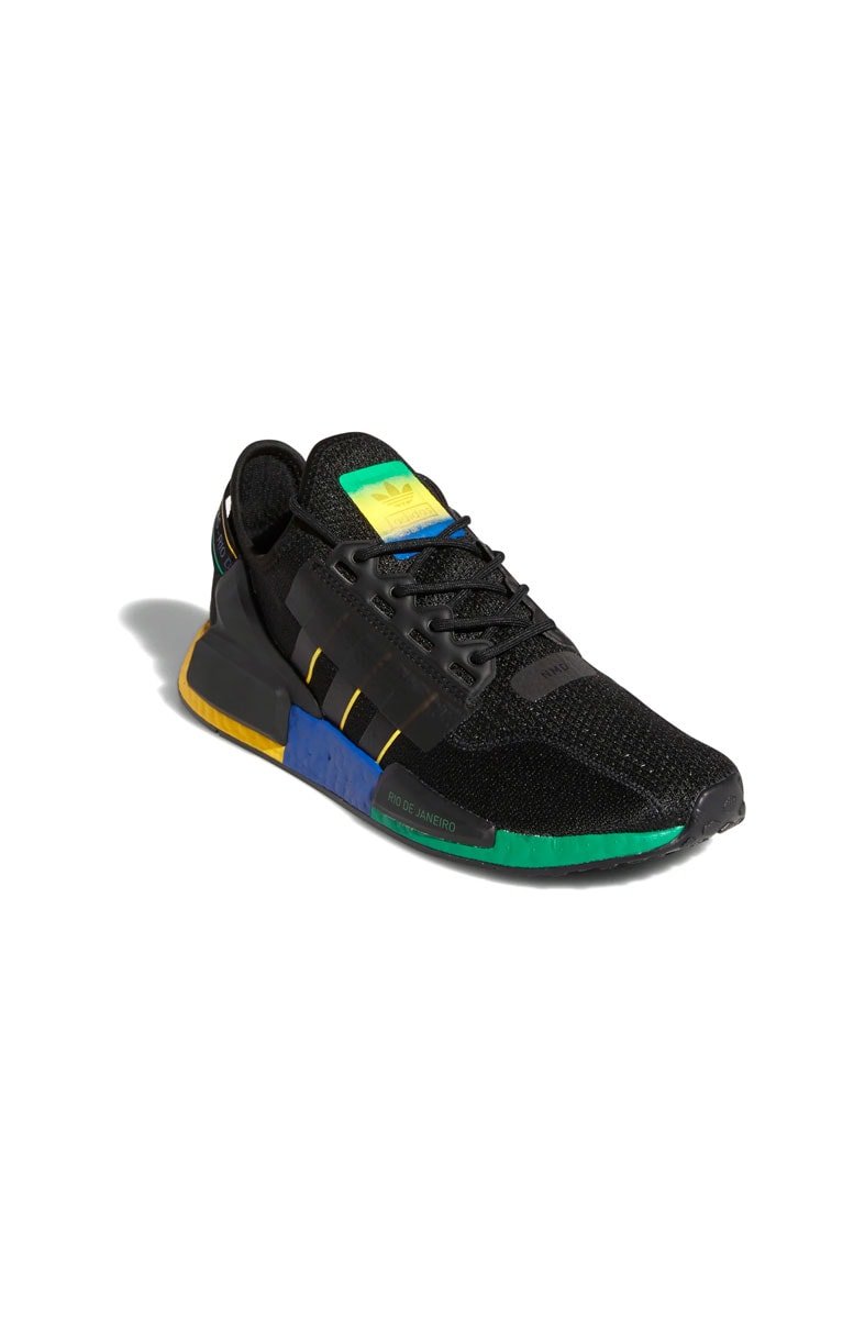 Tênis Adidas NMD R1 v2 Rio de Janeiro Preto - NewSkull