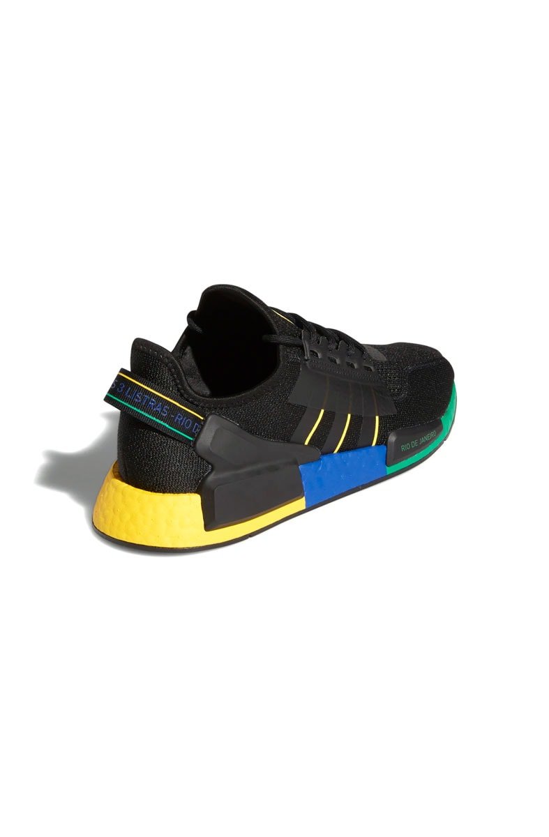 Tênis Adidas NMD R1 v2 Rio de Janeiro Preto - NewSkull