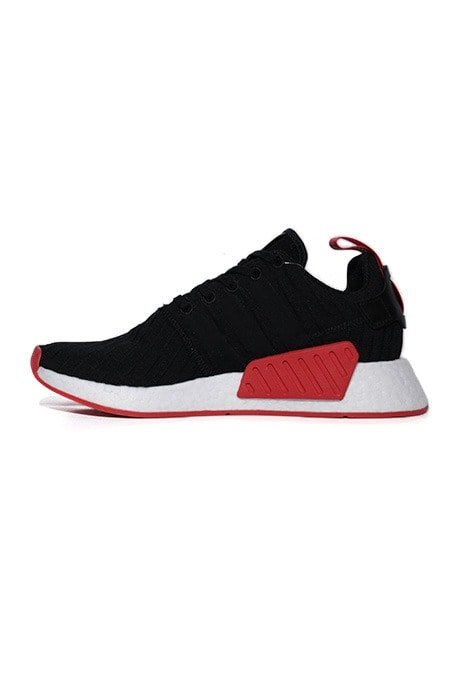 Tênis Adidas NMD_R2 Primeknit Core Black/Core Black/Core Red - NewSkull
