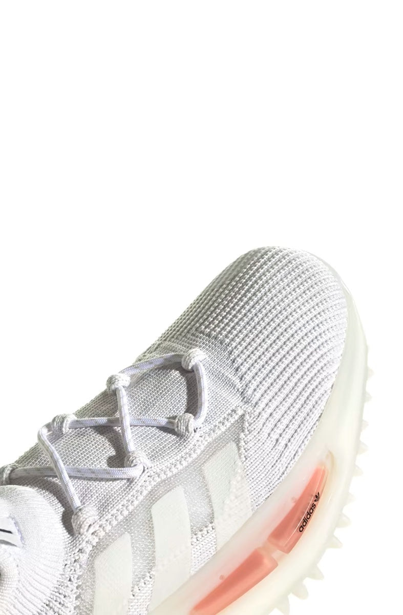 Tênis Adidas NMD S1 Feminino Branco/Laranja - NewSkull