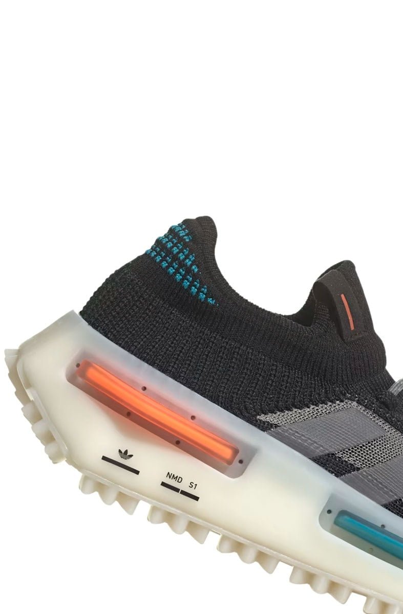 Tênis Adidas NMD S1 Preto/Cinza/Off - White - NewSkull