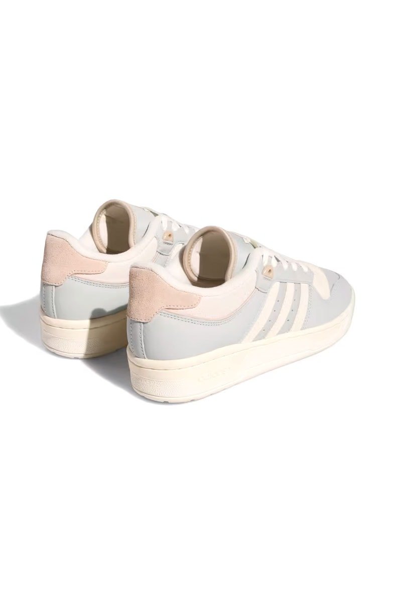 Tênis Adidas Rivalry 86 Low Prata/Creme/Bege IF5183 - NewSkull