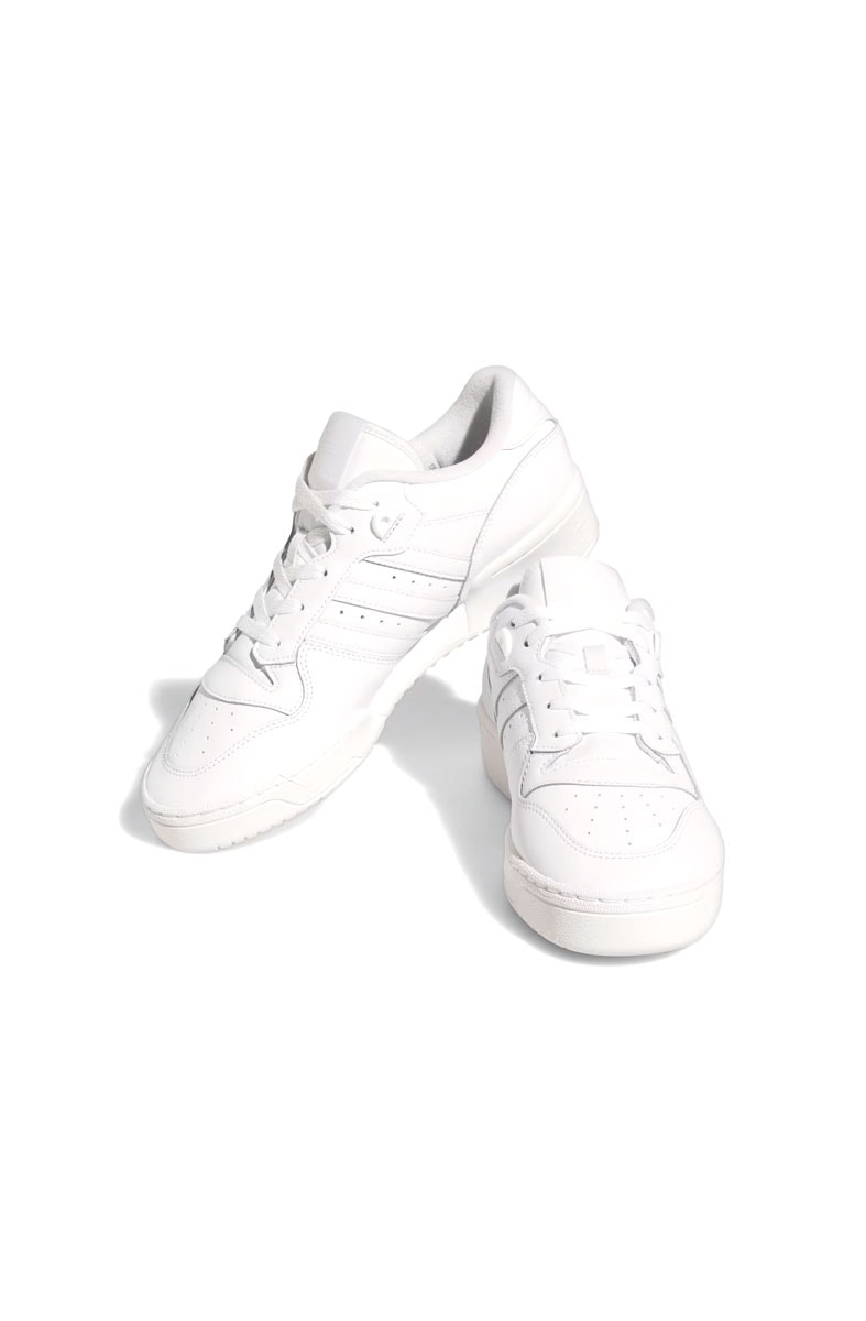 Tênis Adidas Rivalry Low Branco/Branco - NewSkull
