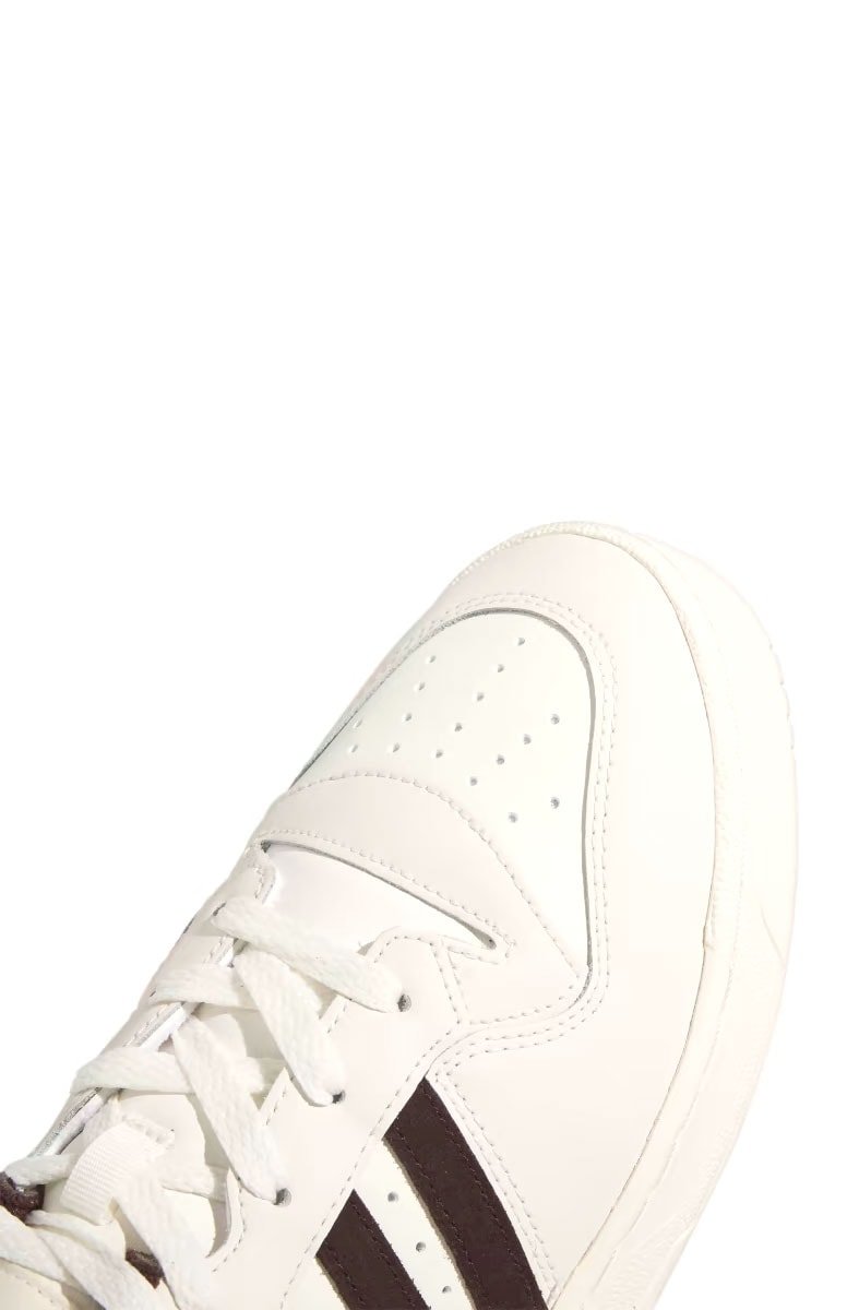 Tênis Adidas Rivalry Low Branco/Marrom - NewSkull