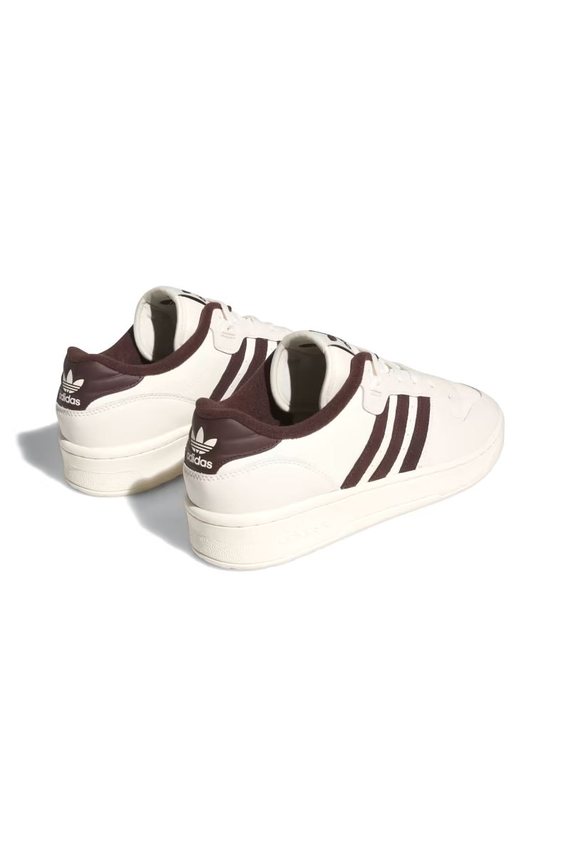 Tênis Adidas Rivalry Low Branco/Marrom - NewSkull