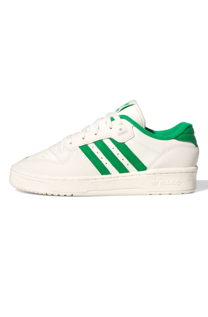 Tênis Adidas Rivalry Low Branco/Verde - NewSkull