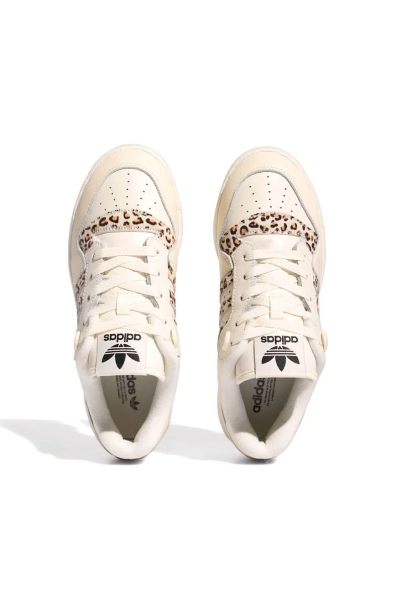 Tênis Adidas Rivalry Low Feminino Creme/Tigrado - NewSkull
