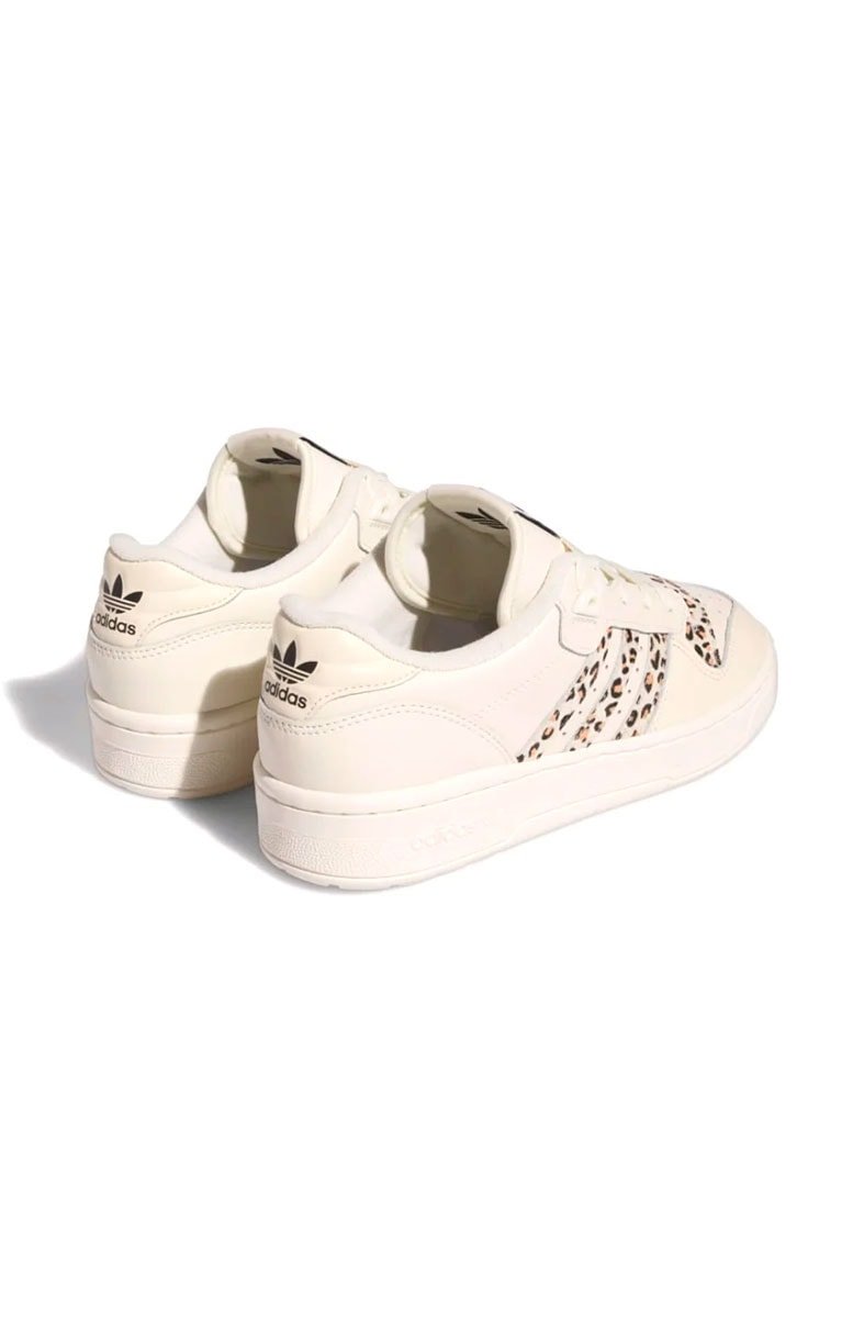 Tênis Adidas Rivalry Low Feminino Creme/Tigrado - NewSkull