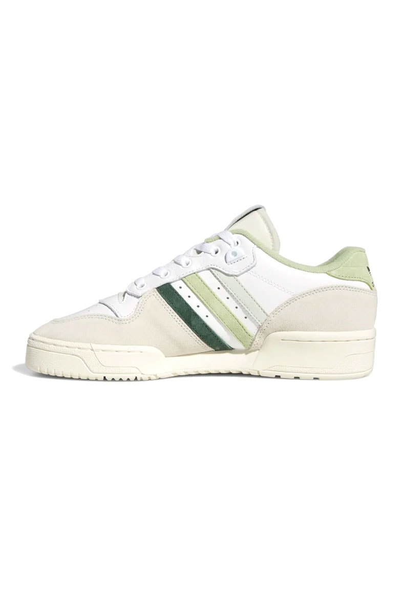 Tênis Adidas Rivalry Low Off - White/Verde - NewSkull