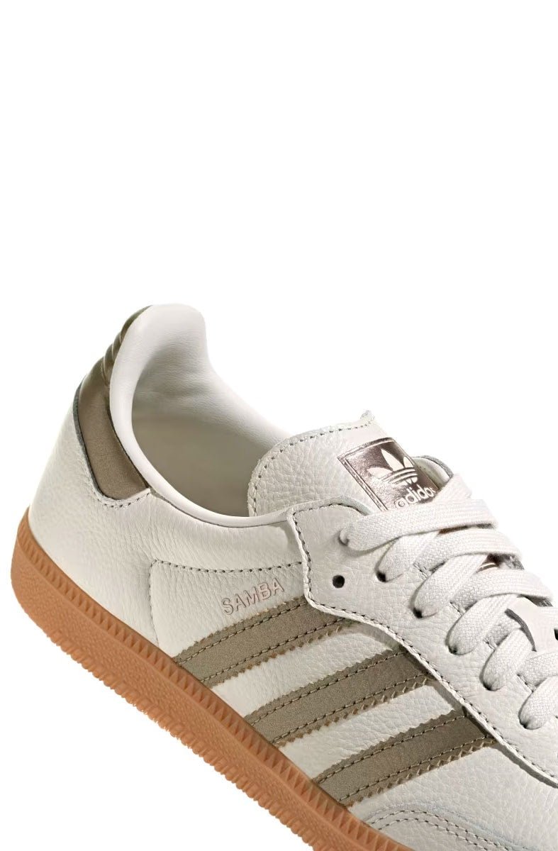 Tênis Adidas Samba OG Bege/Prata IG1964 - NewSkull