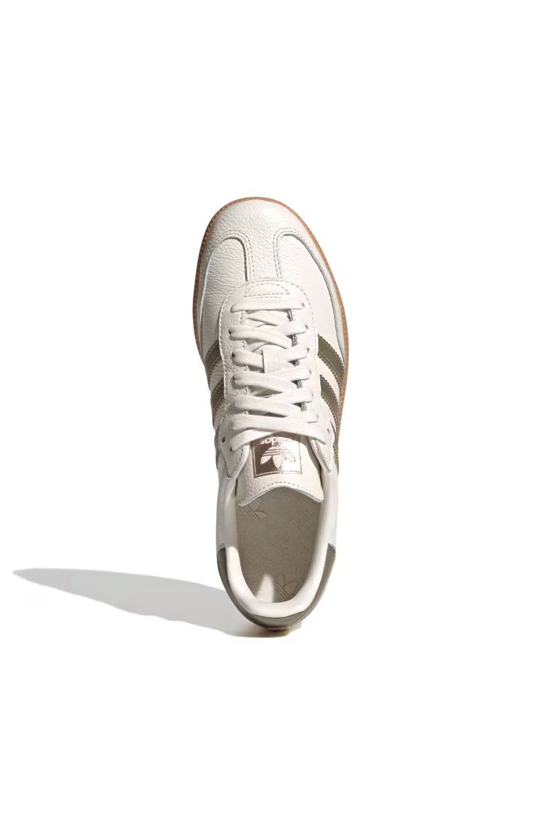 Tênis Adidas Samba OG Bege/Prata IG1964 - NewSkull