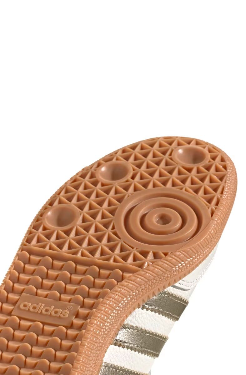 Tênis Adidas Samba OG Bege/Prata IG1964 - NewSkull