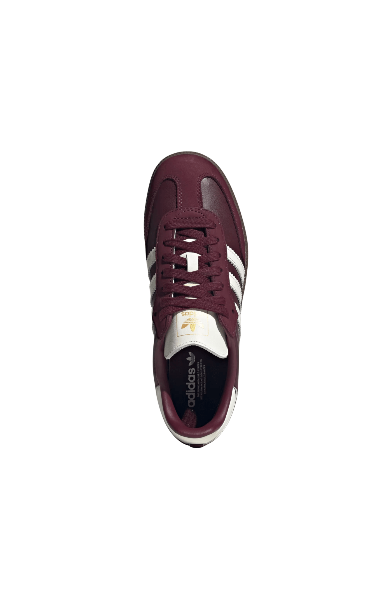 Tênis Adidas Samba OG Bordo/Branco JR8844 - NewSkull