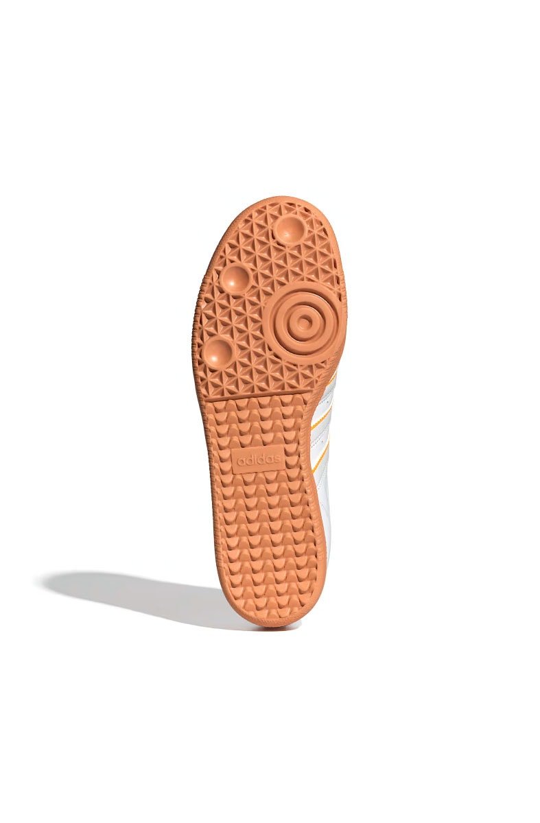 Tênis Adidas Samba OG Branco/Amarelo ID1479 - NewSkull