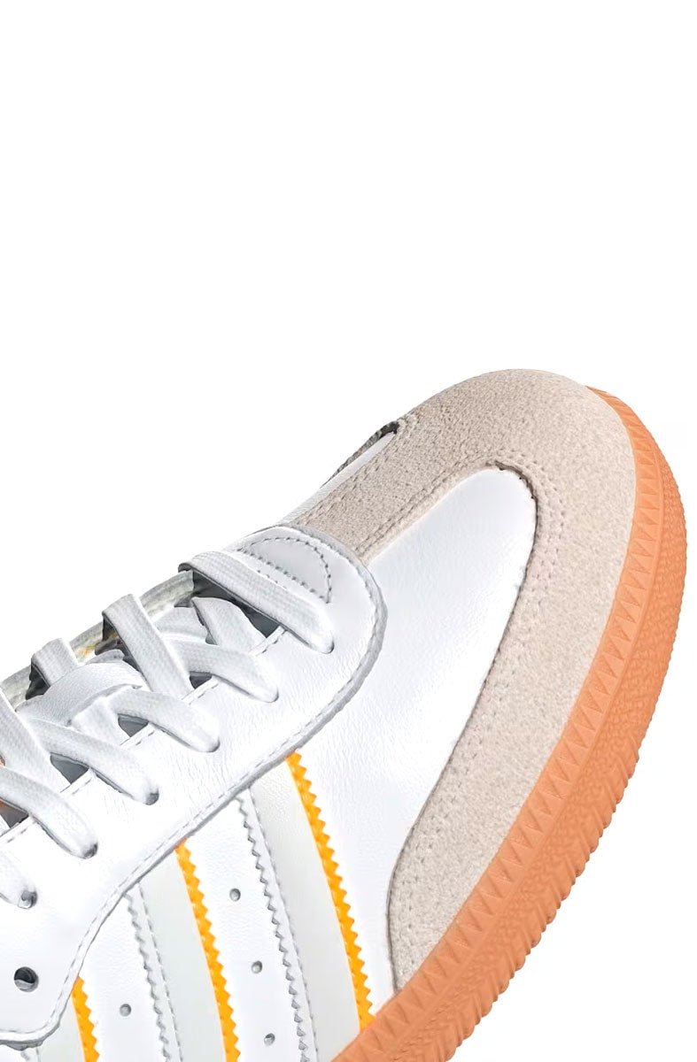 Tênis Adidas Samba OG Branco/Amarelo ID1479 - NewSkull