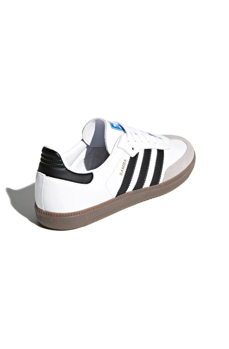 Tênis Adidas Samba OG Branco/Preto B75806 - NewSkull