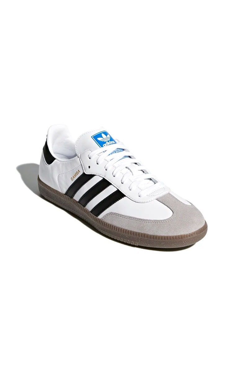 Tênis Adidas Samba OG Branco/Preto B75806 - NewSkull