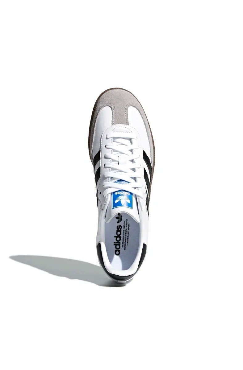 Tênis Adidas Samba OG Branco/Preto B75806 - NewSkull