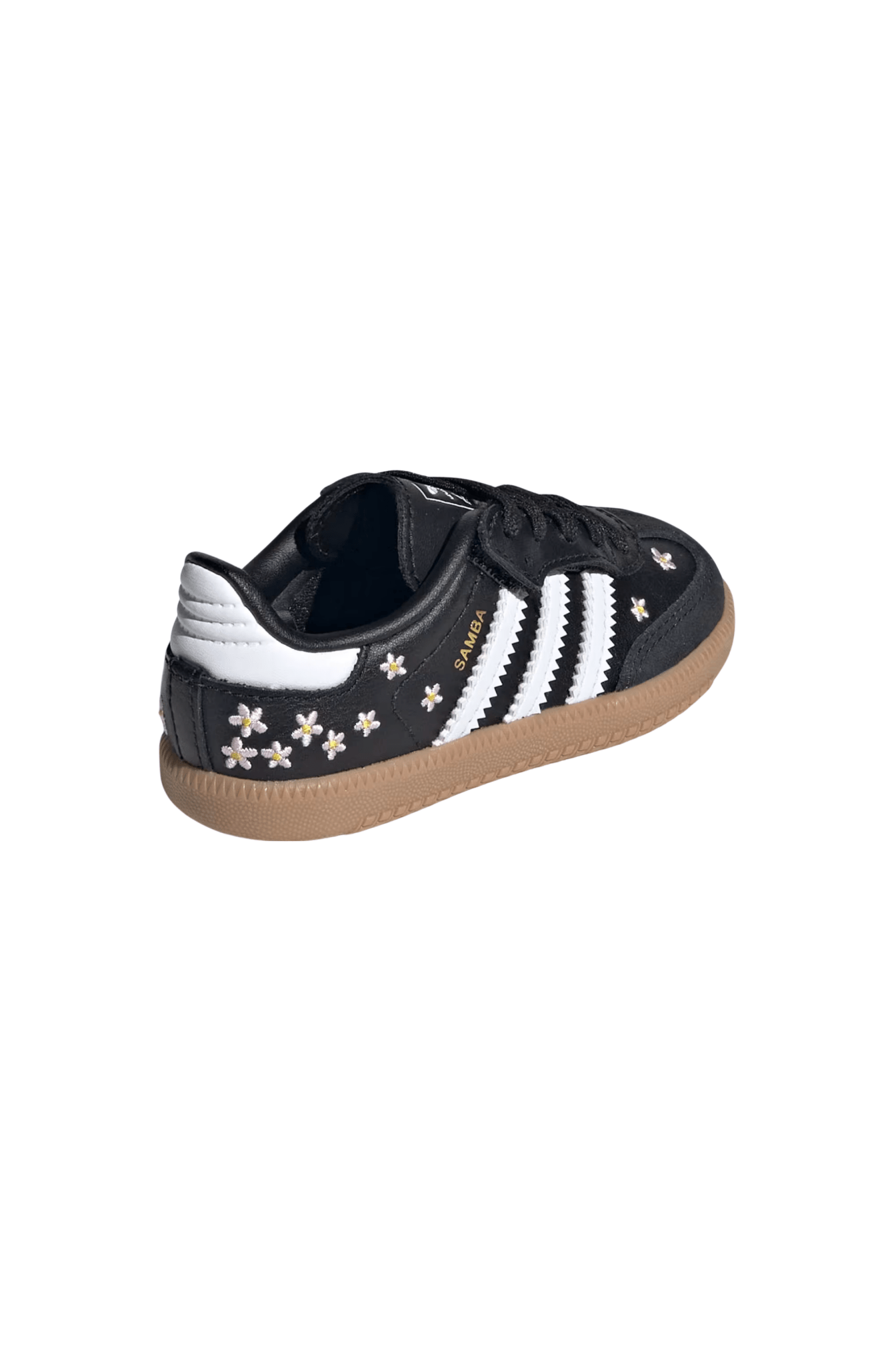 Tênis Adidas Samba OG Comfort Closure Elastic Lace Infantil Preto/Branco KI5667 - NewSkull
