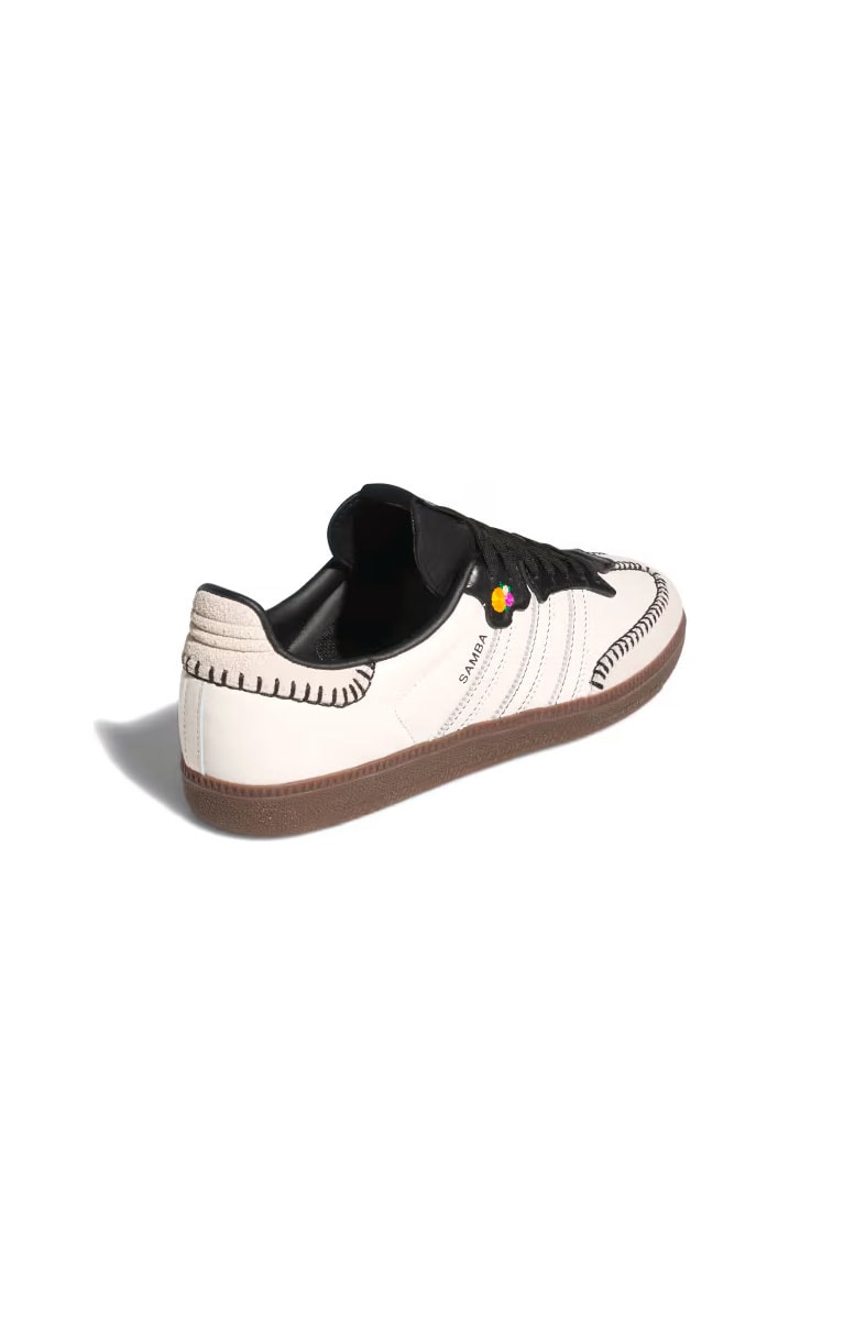 Tênis Adidas Samba OG " Dia de los Muertos" Branco/Preto JI3931 - NewSkull