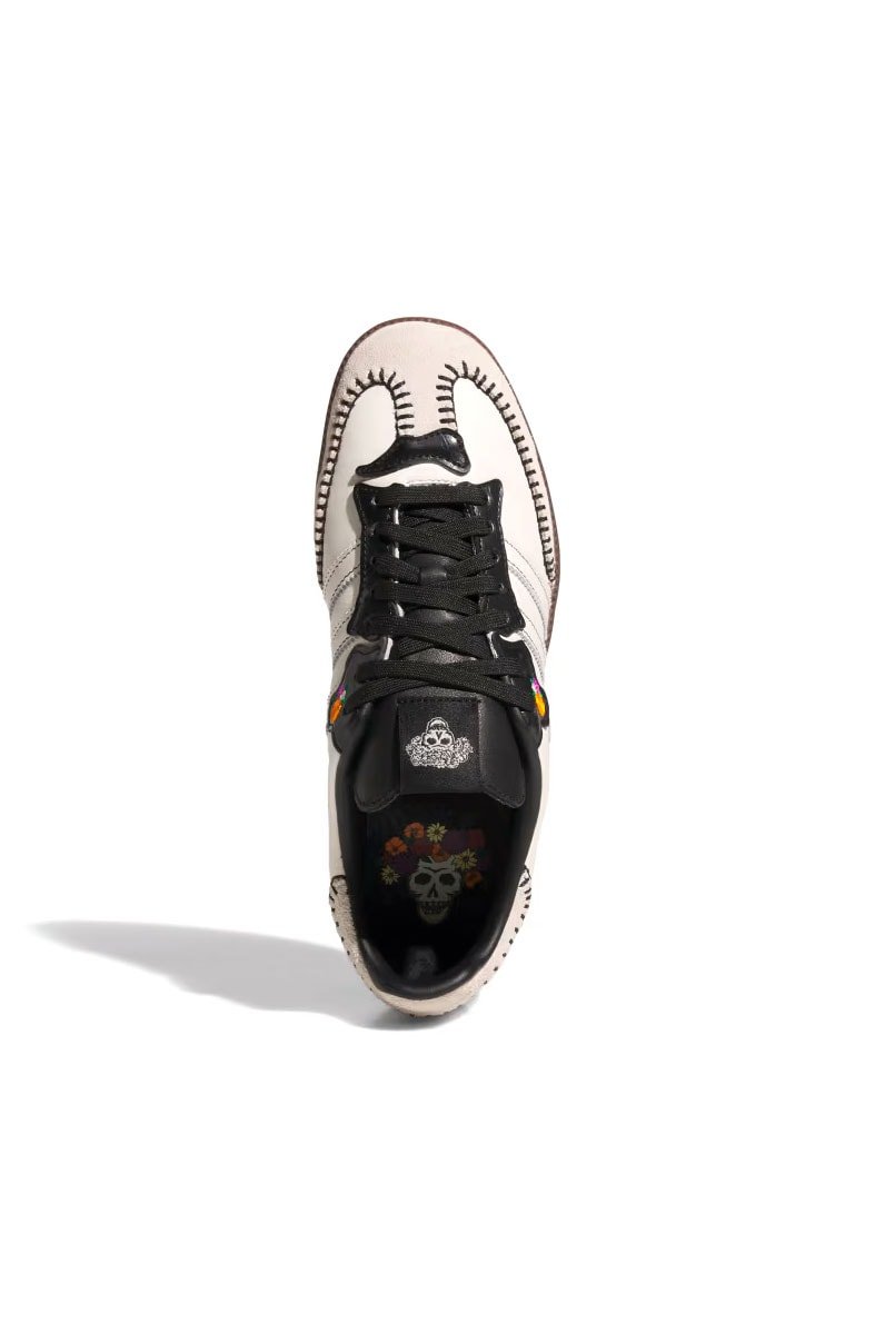 Tênis Adidas Samba OG " Dia de los Muertos" Branco/Preto JI3931 - NewSkull