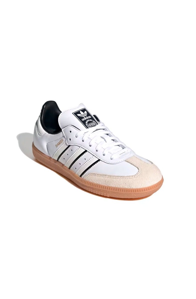 Tênis Adidas Samba OG Feminino Branco/Off - White IH5585 - NewSkull